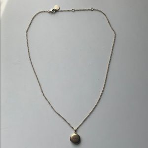 PuraVida Gold Wave Locket Necklace